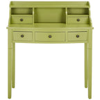 Bureau 7 couleurs à 5 tiroirs avec rangements intégrés, 1 personne