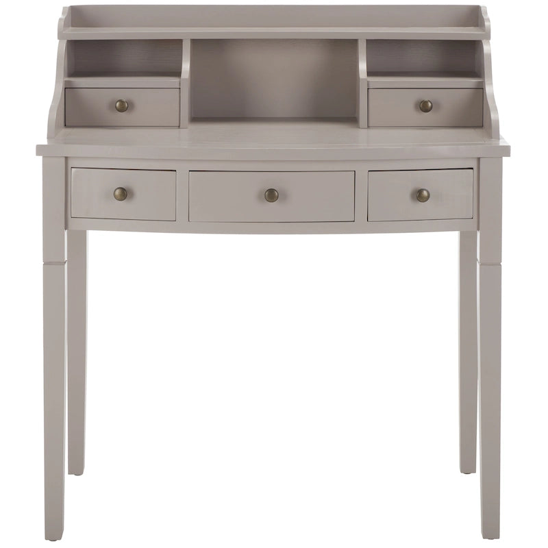 Bureau 7 couleurs à 5 tiroirs avec rangements intégrés, 1 personne