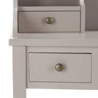 Bureau 7 couleurs à 5 tiroirs avec rangements intégrés, 1 personne