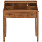 Bureau 7 couleurs à 5 tiroirs avec rangements intégrés, 1 personne