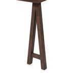 Ensemble de salle à manger A-Frame style Mid-Century en noyer/chêne avec chaises rembourrées, 7 personnes