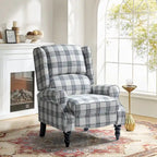 Fauteuil inclinable manuel avec oreilles, 1 place