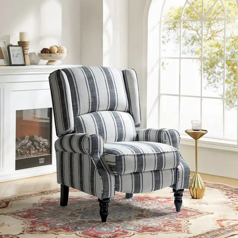 Fauteuil inclinable manuel avec oreilles, 1 place