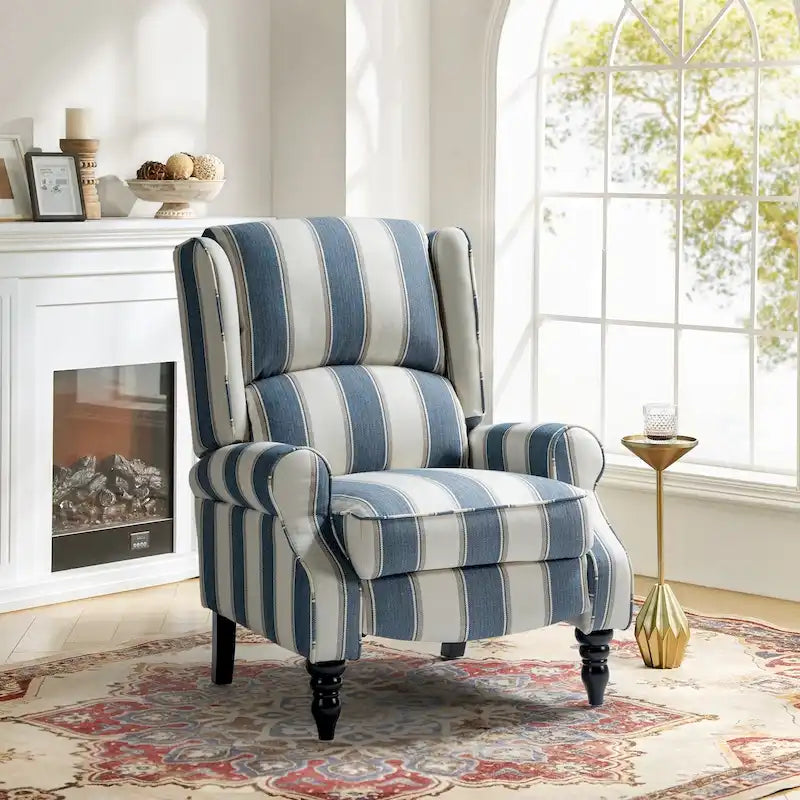 Fauteuil inclinable manuel avec oreilles, 1 place