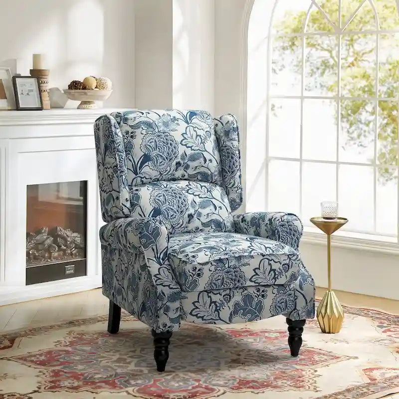 Fauteuil inclinable manuel avec oreilles, 1 place