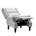 Fauteuil inclinable manuel avec oreilles, 1 place