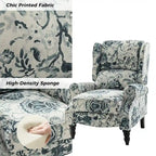 Fauteuil inclinable manuel avec oreilles, 1 place