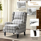 Fauteuil inclinable manuel avec oreilles, 1 place