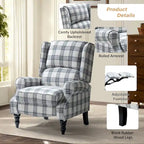 Fauteuil inclinable manuel avec oreilles, 1 place