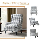 Fauteuil inclinable manuel avec oreilles, 1 place