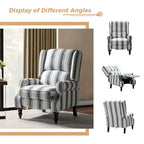 Fauteuil inclinable manuel avec oreilles, 1 place