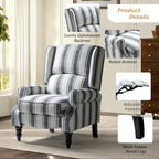 Fauteuil inclinable manuel avec oreilles, 1 place