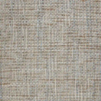 Fauteuil incurvé pivotant à 360° en tissu, 1 place, Multicolore/Bleu marine/Gris/Orange