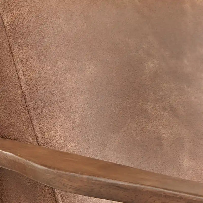 Fauteuil moderne de style Mid-Century marron camel/gris/noir/blanc, 1 personne