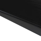 Table basse mi-siècle avec étagère inférieure, Off-White/Pecan/Natural/Black, 1 personne