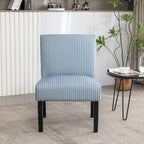 Chaise d'appoint sans accoudoirs rembourrée Botticelli de Roundhill Furniture
