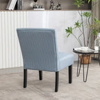 Chaise d'appoint sans accoudoirs rembourrée Botticelli de Roundhill Furniture
