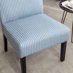 Chaise d'appoint sans accoudoirs rembourrée Botticelli de Roundhill Furniture