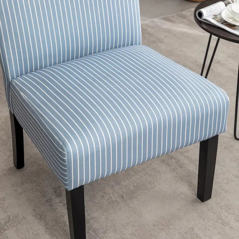 Chaise d'appoint sans accoudoirs rembourrée Botticelli de Roundhill Furniture