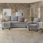 Ensemble canapé moderne de transition 8 couleurs avec fauteuil et ottoman pour 3+