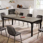Table à manger rectangulaire 9 couleurs 200 cm, 6-8 personnes