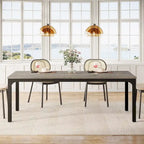 Table à manger rectangulaire 9 couleurs 200 cm, 6-8 personnes