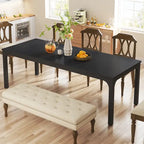 Table à manger rectangulaire 9 couleurs 200 cm, 6-8 personnes