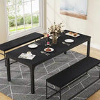 Table à manger rectangulaire 9 couleurs 200 cm, 6-8 personnes