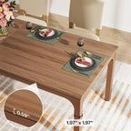 Table à manger rectangulaire 9 couleurs 200 cm, 6-8 personnes