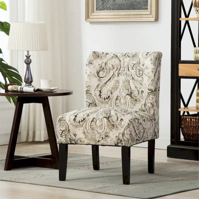 Fauteuil d'appoint sans accoudoirs type « Slipper », 1 personne, 10 couleurs