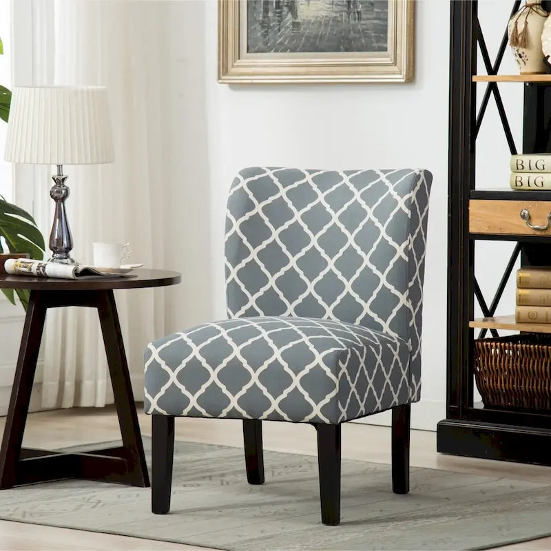 Fauteuil d'appoint sans accoudoirs type « Slipper », 1 personne, 10 couleurs