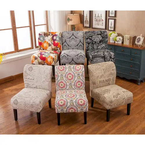 Fauteuil d'appoint sans accoudoirs type « Slipper », 1 personne, 10 couleurs