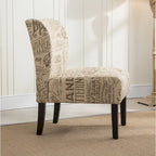 Fauteuil d'appoint sans accoudoirs type « Slipper », 1 personne, 10 couleurs