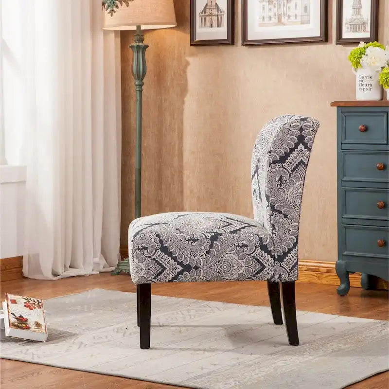 Fauteuil d'appoint sans accoudoirs type « Slipper », 1 personne, 10 couleurs
