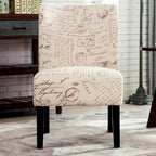 Fauteuil d'appoint sans accoudoirs type « Slipper », 1 personne, 10 couleurs