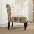 Fauteuil d'appoint sans accoudoirs type « Slipper », 1 personne, 10 couleurs