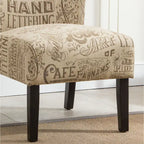 Fauteuil d'appoint sans accoudoirs type « Slipper », 1 personne, 10 couleurs