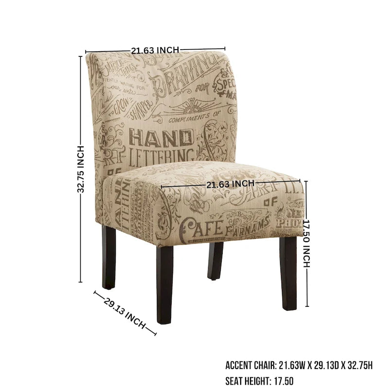 Fauteuil d'appoint sans accoudoirs type « Slipper », 1 personne, 10 couleurs