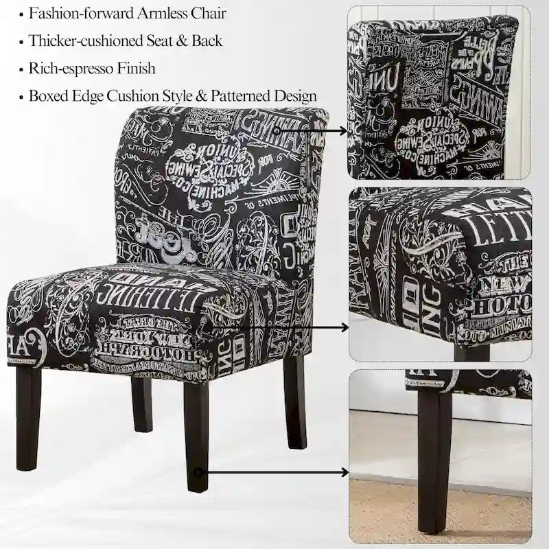 Fauteuil d'appoint sans accoudoirs type « Slipper », 1 personne, 10 couleurs