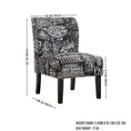 Fauteuil d'appoint sans accoudoirs type « Slipper », 1 personne, 10 couleurs