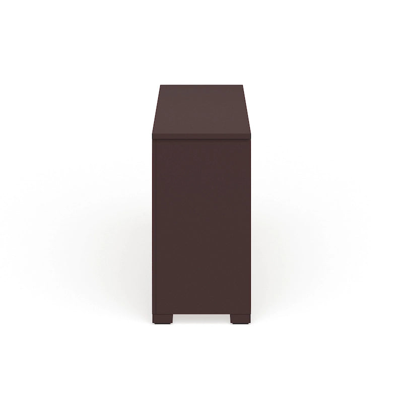 Vaisselier empilable à porte coulissante en verre trempé 7 couleurs, empilable x3