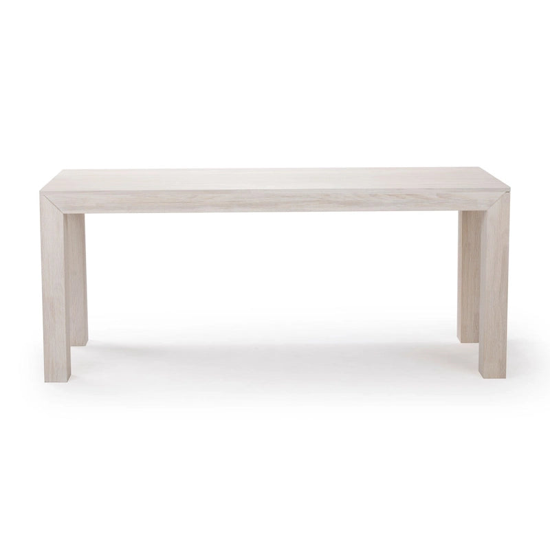 Table à manger rectangulaire en pin massif brossé, 5 couleurs, 183 cm, 6 personnes