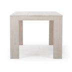 Table à manger rectangulaire en pin massif brossé, 5 couleurs, 183 cm, 6 personnes