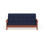 Matelas futon en sergé touffeté multicolore de 22,86 cm, double/grand/très grand, 2 personnes