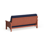 Matelas futon en sergé touffeté multicolore de 22,86 cm, double/grand/très grand, 2 personnes