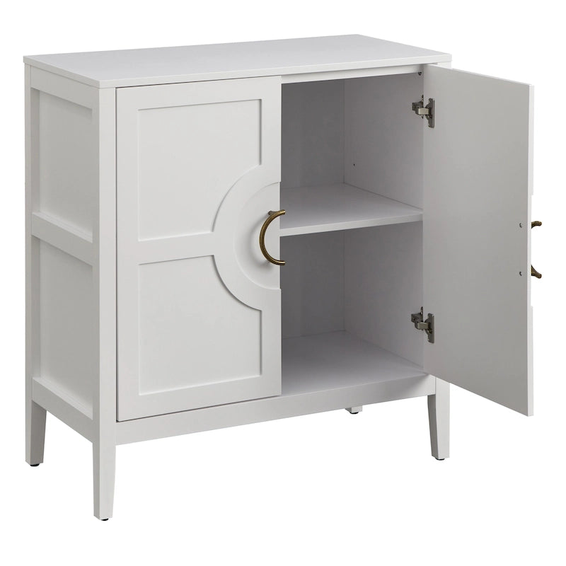 Console avec étagère indigo/noir/blanc/rose magenta/vert jade