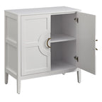 Console avec étagère indigo/noir/blanc/rose magenta/vert jade