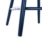Chaise de salle à manger en bois avec dossier à fuseaux style ferme, 14 couleurs, pour 2 personnes (Lot de 2)