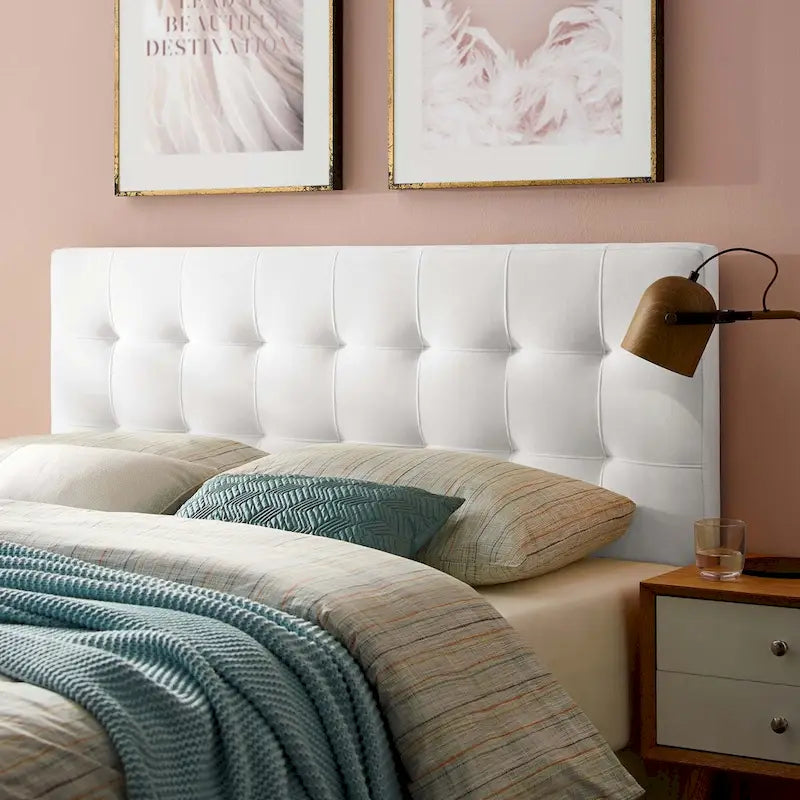Tête de lit capitonnée en velours rose/gris/bleu clair/blanc/bleu marine, 1 personne