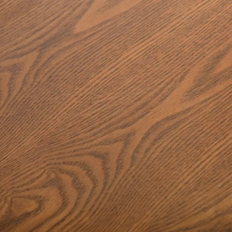 Table de chevet moderne du milieu du siècle en noyer à 2 tiroirs, 1 personne